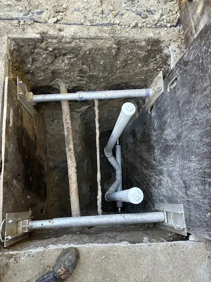 Experienced plumber completing Gas Line Repair work in Timberville